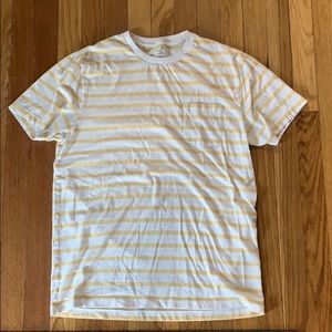 j crew striped short sleeve